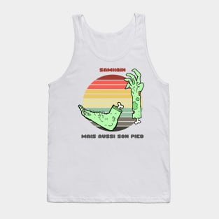 Zombie Sunset / Samhain mais aussi son pied Tank Top